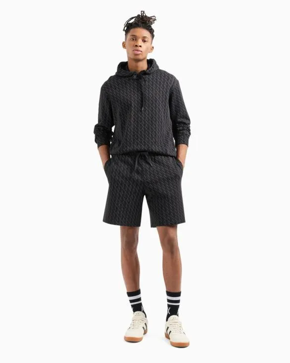 Trousers In Flowing Fabric Black Men Armani Matching Sets Trousers In Flowing Fabric Black Men Armani Matching Sets