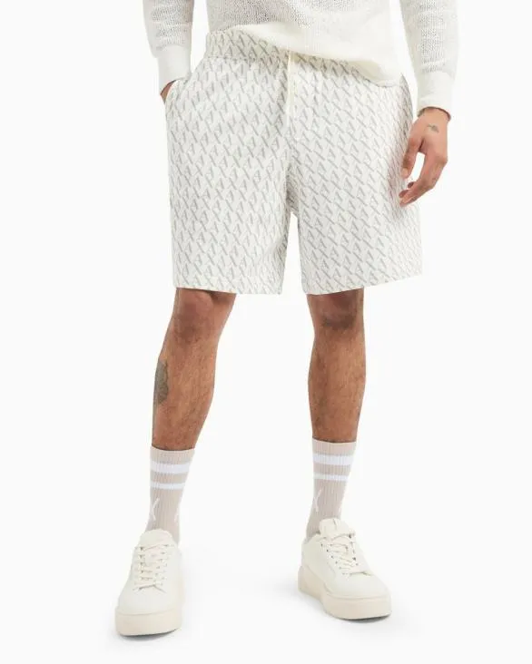Trousers In Flowing Fabric White Men Armani Matching Sets Trousers In Flowing Fabric White Men Armani Matching Sets