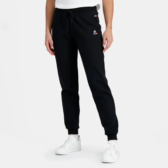 Trousers Joggers And Shorts Women Le Coq Sportif Essentiels Trousers Regular Black Trousers Joggers And Shorts Women Le Coq Sportif Essentiels Trousers Regular Black