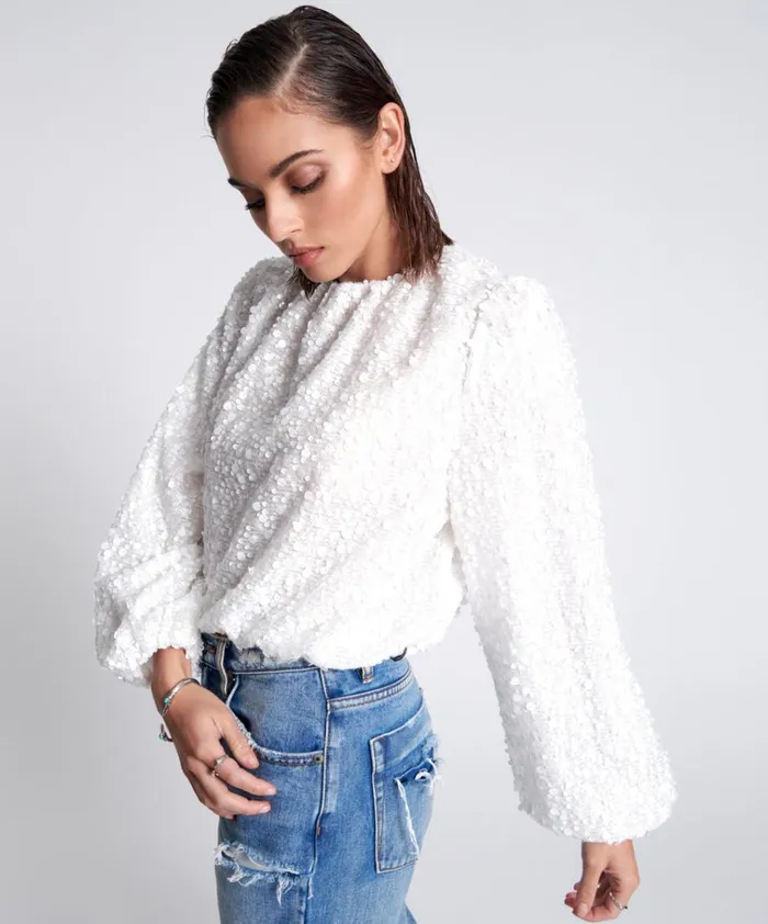 UP ALL NIGHT BUBBLE TOP Women One Teaspoon Tops UP ALL NIGHT BUBBLE TOP Women One Teaspoon Tops