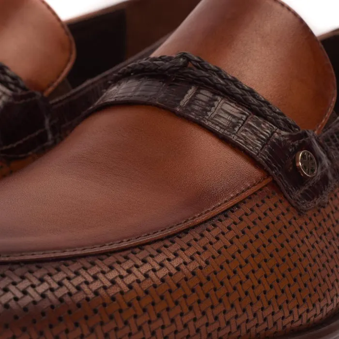 Vinci Leather Dress Shoes The Acerra Tan Leather Loafer Shoe 8211 Men