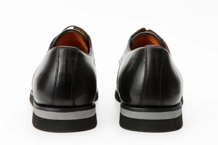 Vinci Leather Dress Shoes The Molise Black Wingtip Semi Brogue Derby Shoe 8211 Men