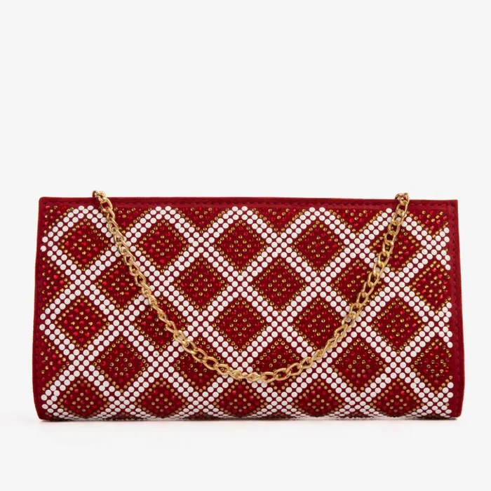 Vinci Leather Heels NAMPULA RED BAG 8211 Women