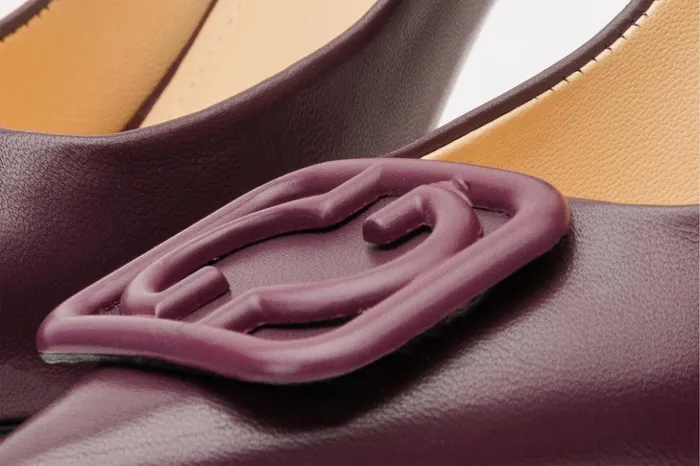 Vinci Leather Heels The Maneadero Dark Purple Leather Pump Fuchsia Sole Shoe 8211 Women