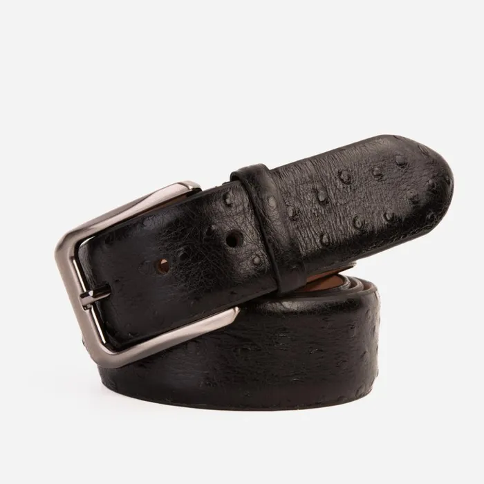 Vinci Leather Leather Belts The Johannesburg Black Leather Belt 8211 Men