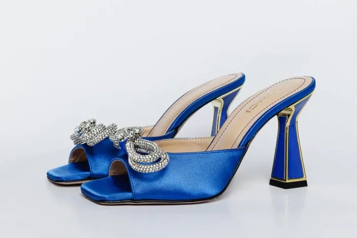 Vinci Leather Sandals The Jiffy Sax Blue Leather Sandal 8211 Women