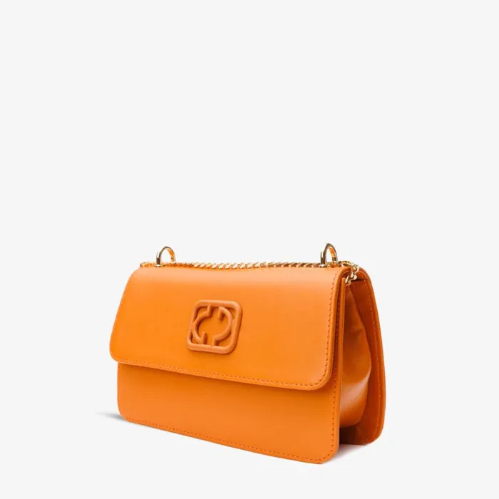 Vinci Leather Sandals The Maneadero Orange Leather Handbag 8211 Women