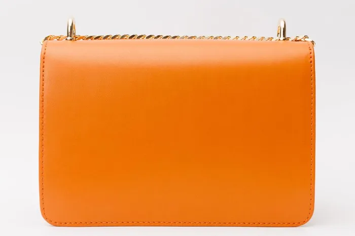 Vinci Leather Sandals The Maneadero Orange Leather Handbag 8211 Women
