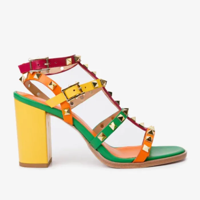 Vinci Leather Sandals The Nejapa Block Heel Multicolor Leather Sandal 8211 Women Vinci Leather Sandals The Nejapa Block Heel Multicolor Leather Sandal 8211 Women