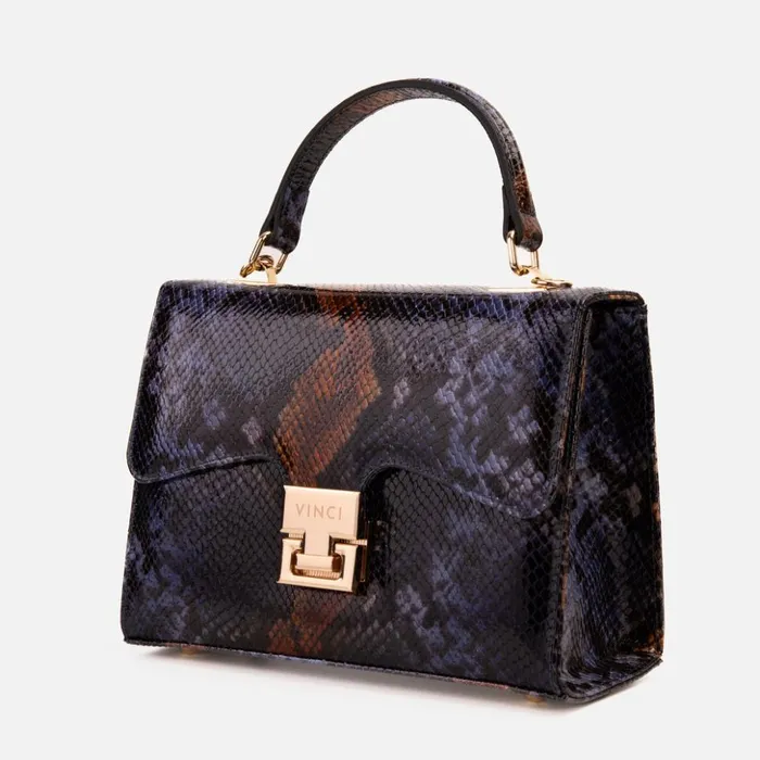 Vinci Leather Women Bags The Venezia Navy Blue Leather Snk Handbag 8211 Women Vinci Leather Women Bags The Venezia Navy Blue Leather Snk Handbag 8211 Women