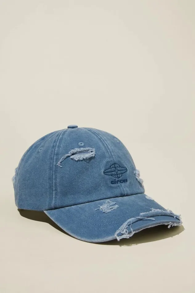 Vintage Dad Hat Washed Navycirca Men Cotton On Hats