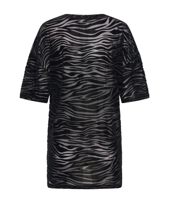VUDU MESH TEE SHIRT Women One Teaspoon Tees and Tanks VUDU MESH TEE SHIRT Women One Teaspoon Tees and Tanks