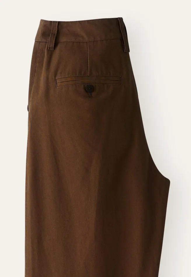 Women Anklelength Trousers Tobacco Poetry Fashion Trousers and Shorts