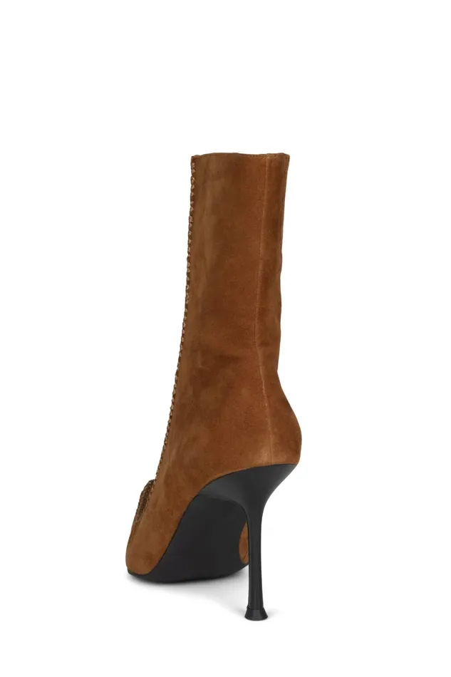 Women Ankle To Mid Jeffrey Campbell CREEPIN Tan Suede