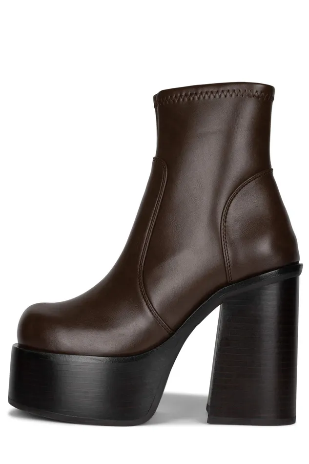 Women Ankle To Mid Jeffrey Campbell GRIMES Dark Brown