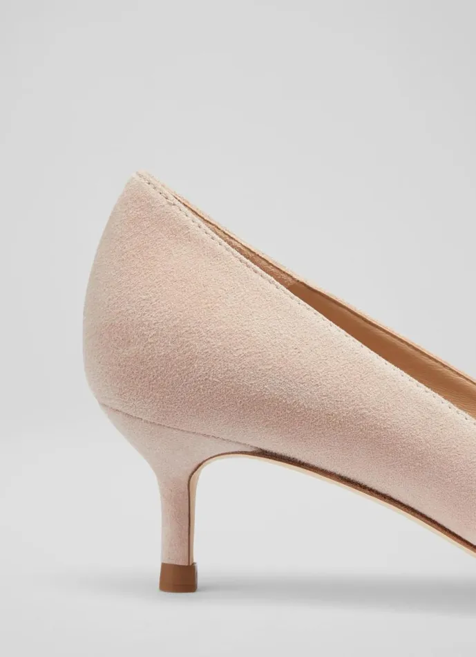Women Audrey Pale Pink Suede Closed Courts Pink LKBennett Court Shoes Women Audrey Pale Pink Suede Closed Courts Pink LKBennett Court Shoes