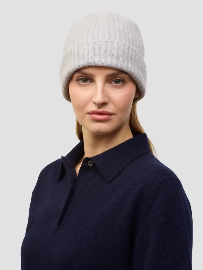 Women Begg X Co Beanies Alex Cashmere Beanie Sanderling