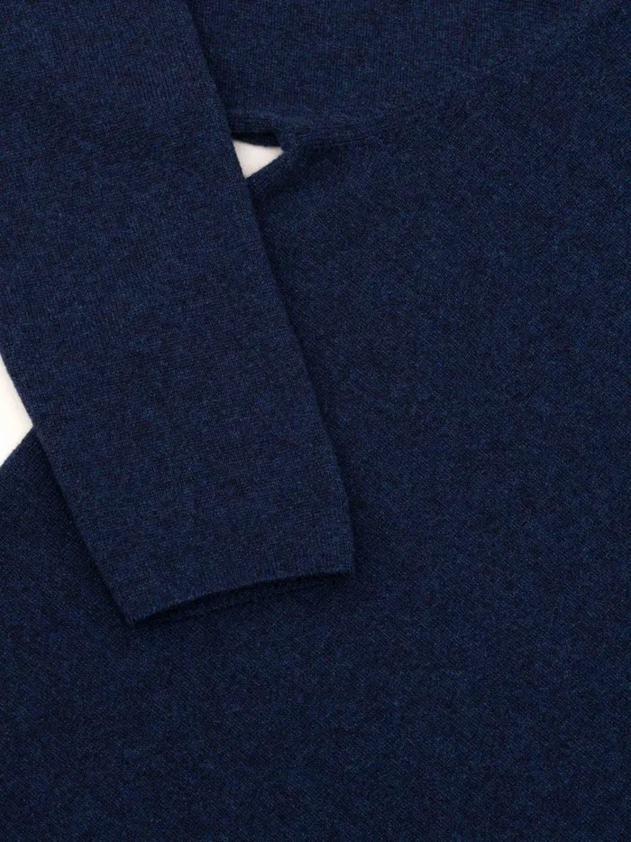 Women Begg X Co Polos and TShirts Luxe Cashmere TShirt Ink Marl