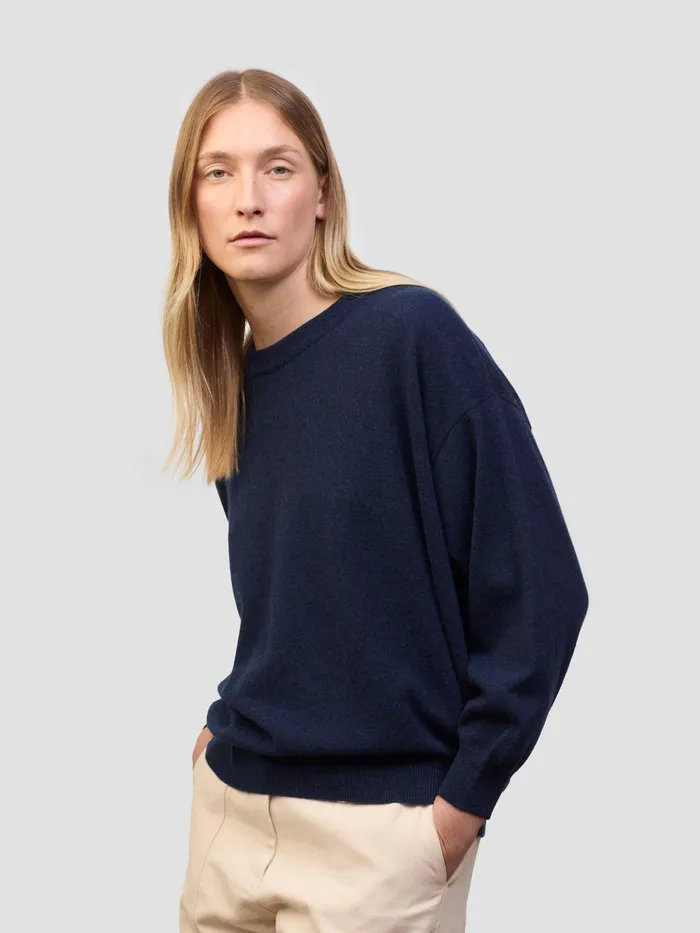 Women Begg X Co Sweaters Jade Cashmere Sweater Cosmos