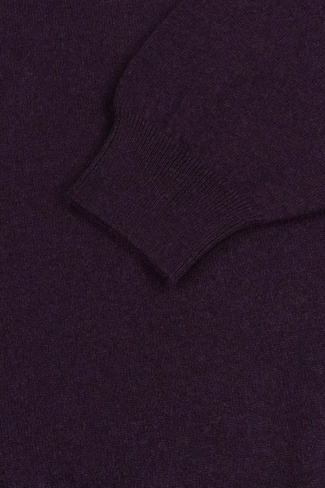 Women Begg X Co Sweaters Jade Cashmere Sweater Deep Purple