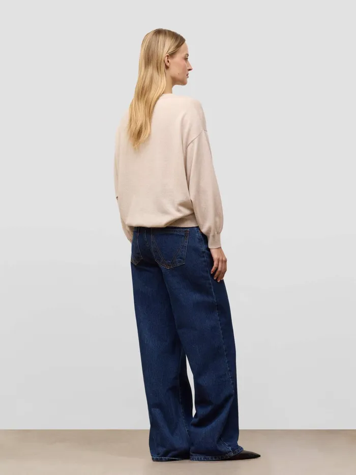 Women Begg X Co Sweaters Jade Cashmere Sweater Pale Cloud