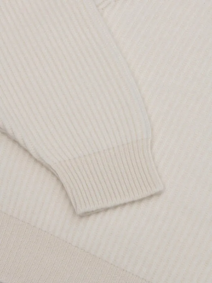 Women Begg X Co Sweaters Kita Cashmere Sweater Ice White