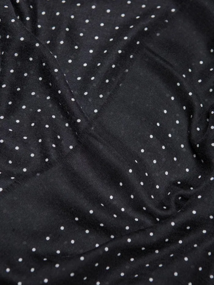 Women Begg X Co Wispy Scarf Wispy Hanover Superfine Cashmere Scarf Black White