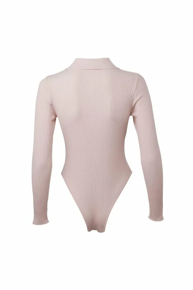 Women Bodysuits DODO BAR OR Monie Bodysuit Light Pink