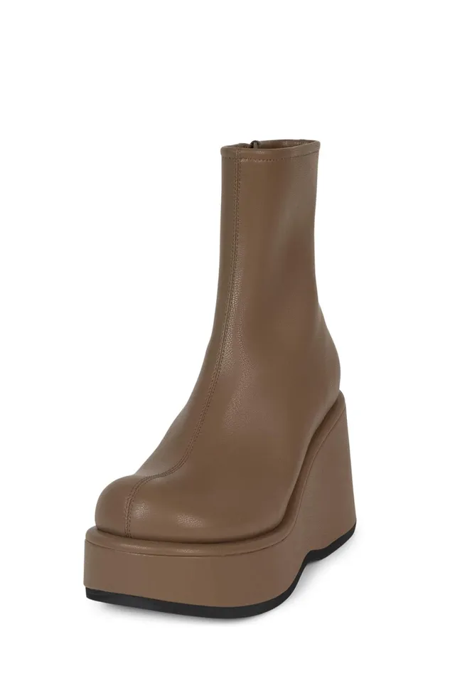 Women Boot Jeffrey Campbell MILLENNIUM Dark Grey