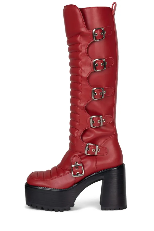 Women Boot Jeffrey Campbell MOTOXX Black