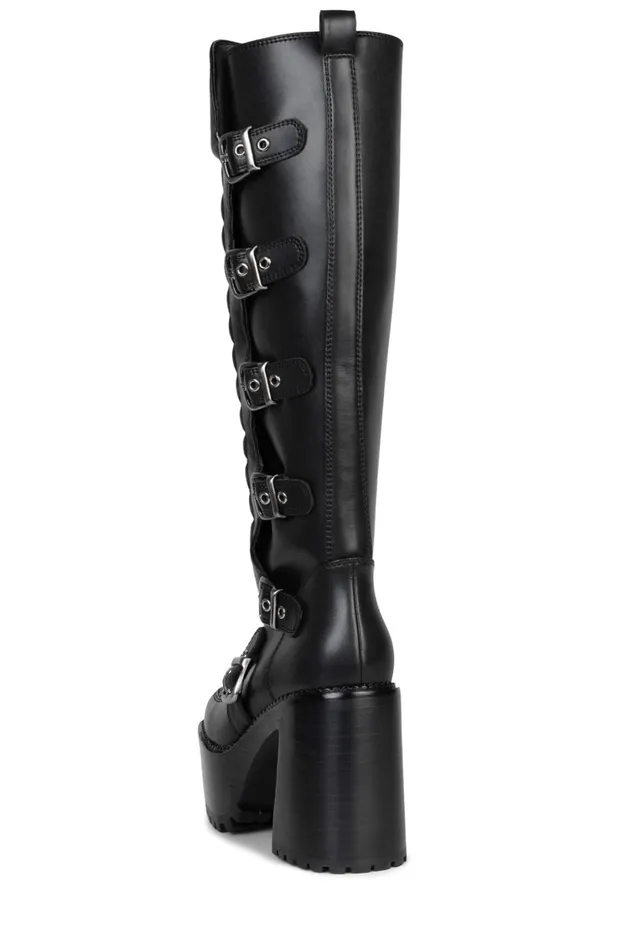 Women Boot Jeffrey Campbell MOTOXX Black