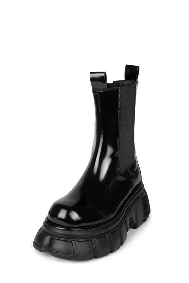 Women Boot Jeffrey Campbell STOMPED Black Box