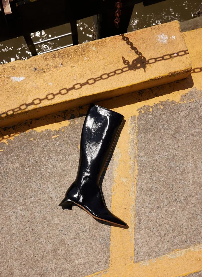 Women Boots Tibi Boris Boot Black