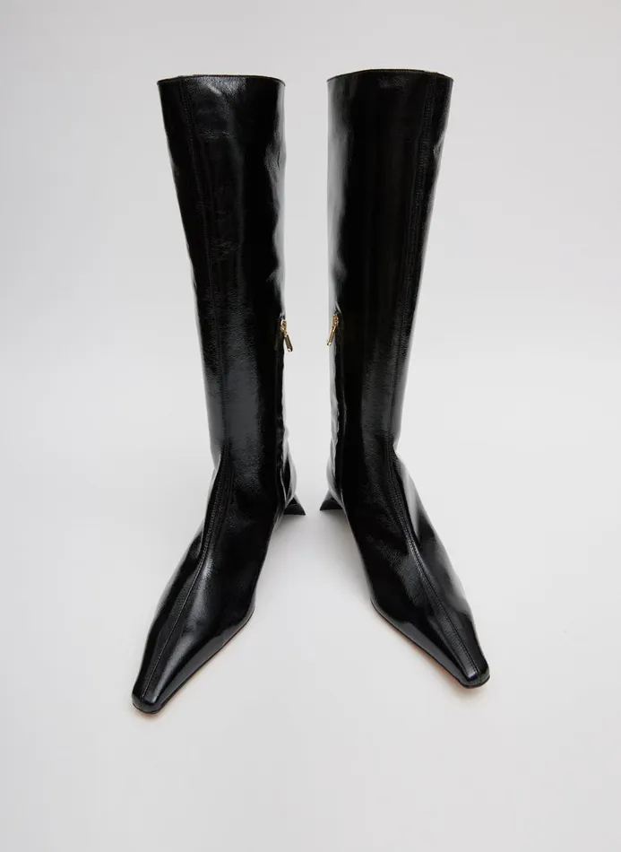 Women Boots Tibi Boris Boot Black