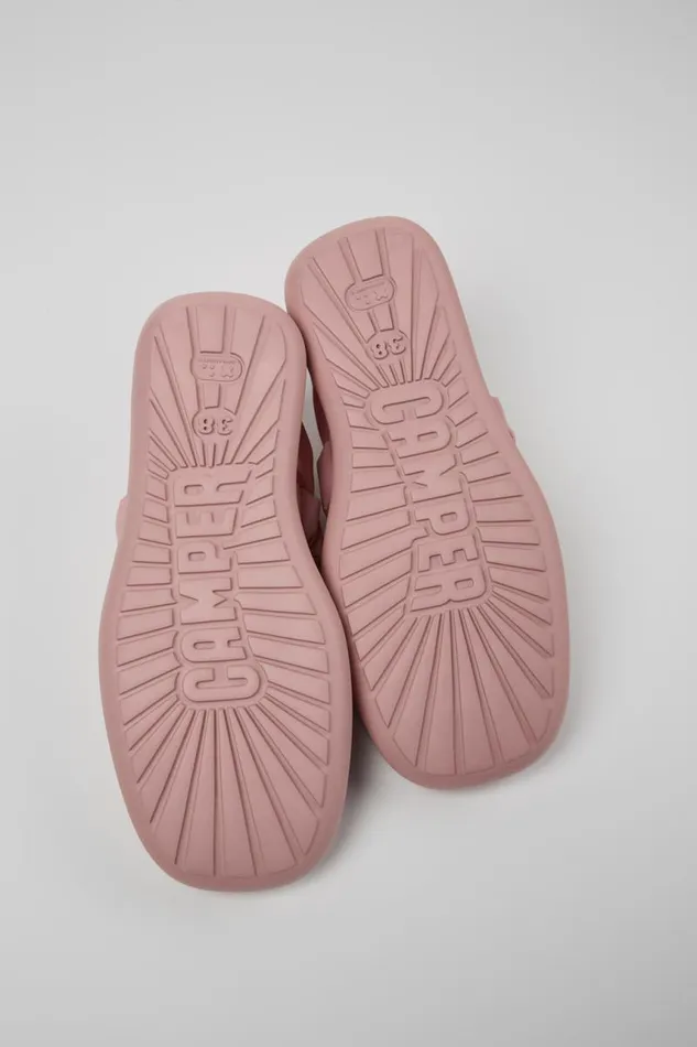 Women Camper Ballerinas Onda Pink Textile Mary Jane Women Camper Ballerinas Onda Pink Textile Mary Jane