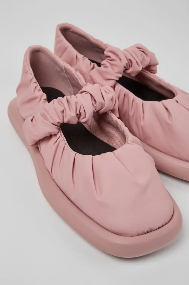 Women Camper Ballerinas Onda Pink Textile Mary Jane Women Camper Ballerinas Onda Pink Textile Mary Jane