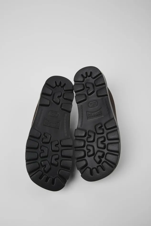 Women Camper Casual Shoes Brutus Sandal Gray Nubuck Clog