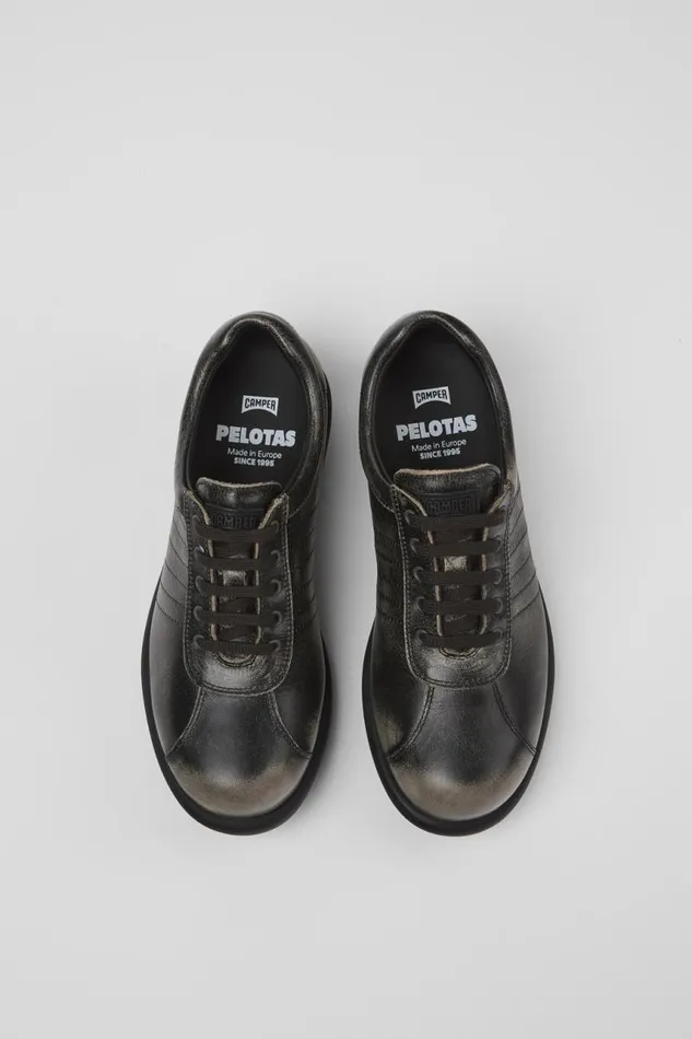 Women Camper Casual Shoes Pelotas Bicolor Leather Shoes Women Camper Casual Shoes Pelotas Bicolor Leather Shoes