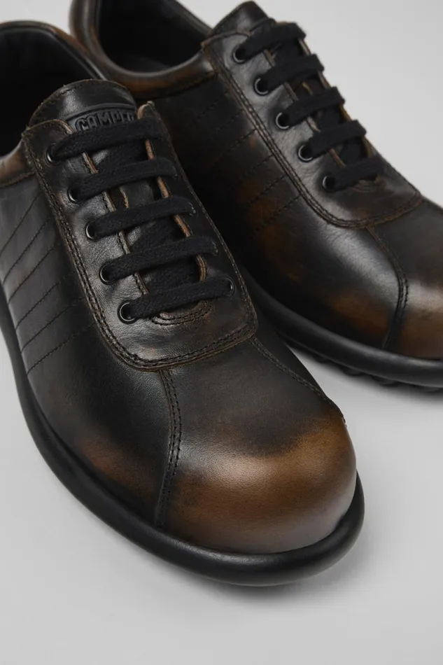 Women Camper Casual Shoes Pelotas Bicolor Leather Shoes Women Camper Casual Shoes Pelotas Bicolor Leather Shoes