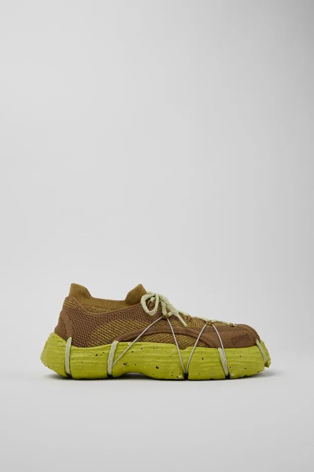 Women Camper Sneakers ROKU Brownish Yellow Sneaker Women Camper Sneakers ROKU Brownish Yellow Sneaker
