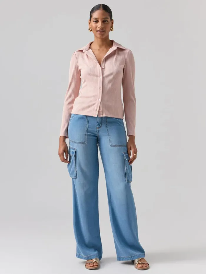 Women Candy Knit Shirt Rose Smoke Sanctuary Clothing Tees and Tops Women Candy Knit Shirt Rose Smoke Sanctuary Clothing Tees and Tops