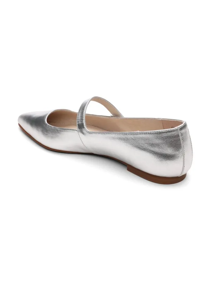 Women Clamour Ballet Flat White Gold Sanctuary Clothing Ballet Flats Women Clamour Ballet Flat White Gold Sanctuary Clothing Ballet Flats