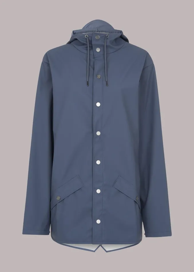 Women Coats and Jackets Whistles Blue Rains Jacket