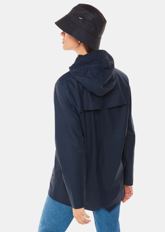 Women Coats and Jackets Whistles Navy Rains Jacket
