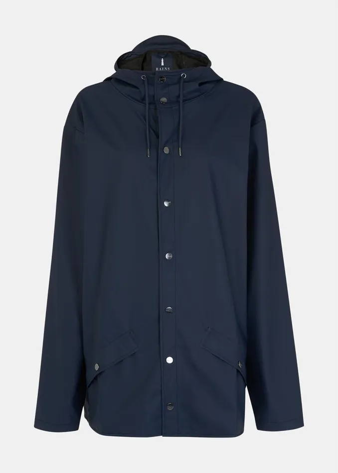 Women Coats and Jackets Whistles Navy Rains Jacket