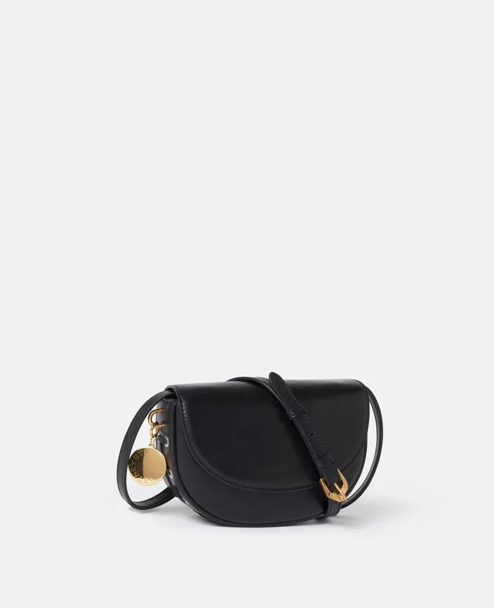 Women Crossbody Bags Stella McCartney Frayme Whipstitch Small Shoulder Bag Midnight Black Women Crossbody Bags Stella McCartney Frayme Whipstitch Small Shoulder Bag Midnight Black