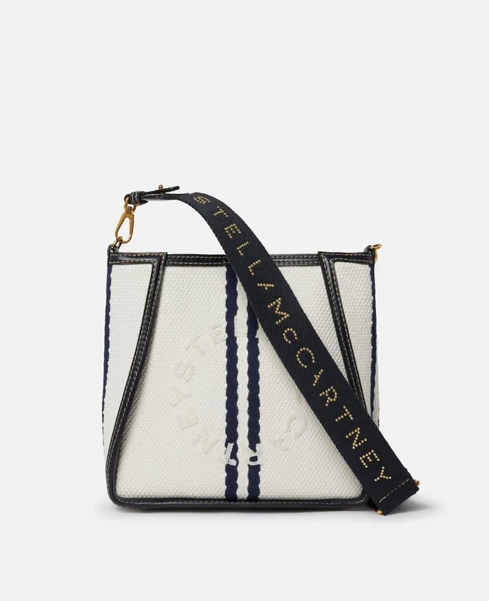 Women Crossbody Bags Stella McCartney Logo Ryder Shoulder Bag Ivorymarine