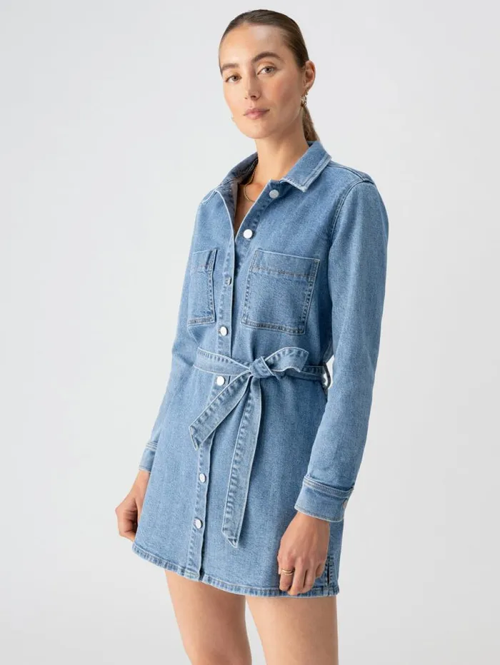 Women Denim Utility Shirt Dress Solar Flare Sanctuary Clothing Denim Women Denim Utility Shirt Dress Solar Flare Sanctuary Clothing Denim
