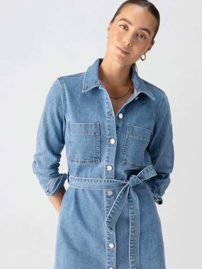 Women Denim Utility Shirt Dress Solar Flare Sanctuary Clothing Denim Women Denim Utility Shirt Dress Solar Flare Sanctuary Clothing Denim