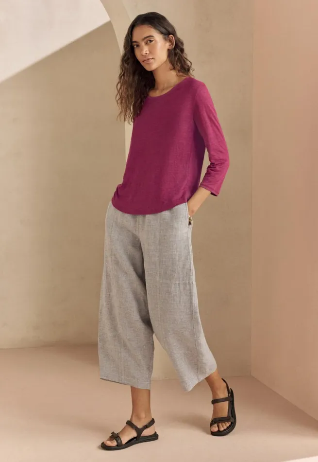 Women Drawstring Trousers Mink Brown Poetry Fashion Trousers and Shorts